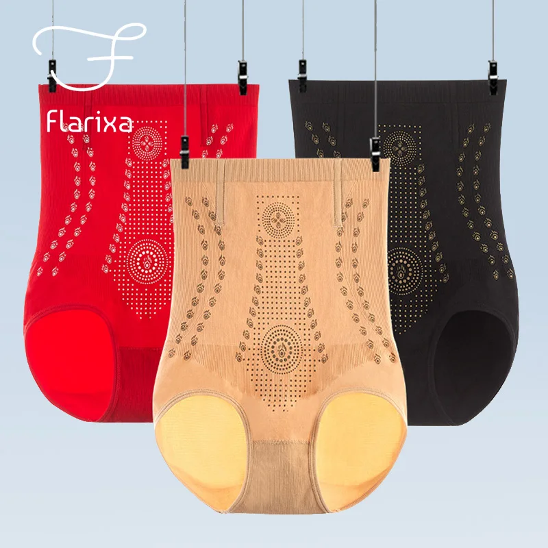 

Трусики Flarixa с завышенной талией для коррекции живота, 3 шт.