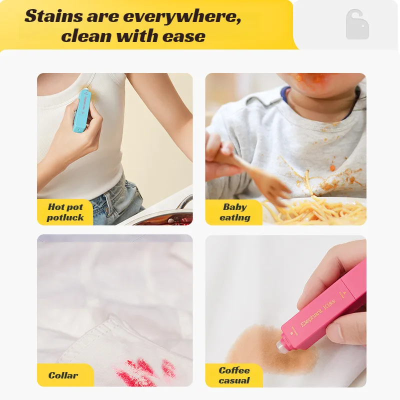 White Clothes Powerful Portable tant Stain Instant Stain Remover Pen Portable Travel-Friendly Wash