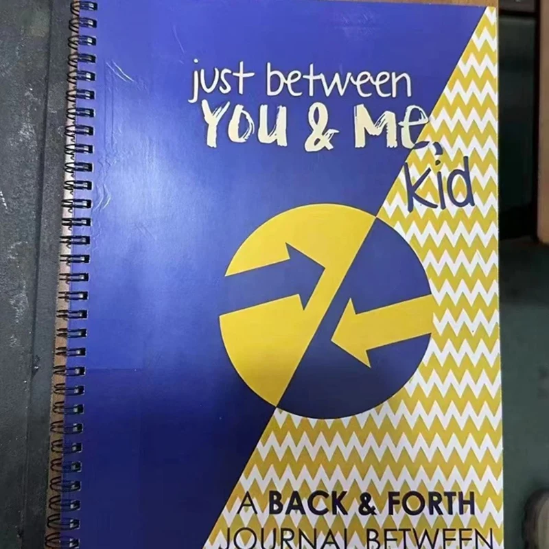 Just Between You & Me, Kid: A Back & Forth Journal Between Grown-Up Kid Communication Diary
