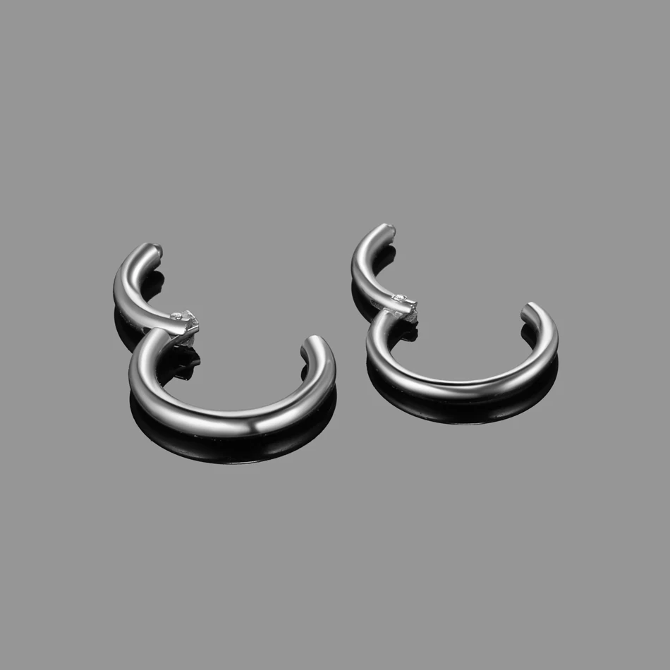 Body Piercing Jewelry 1Pc 316L Stainless Steel Hinged Segment Nose Ring Ear Cartilage Tragus Helix Lip Piercing Nose Hoop