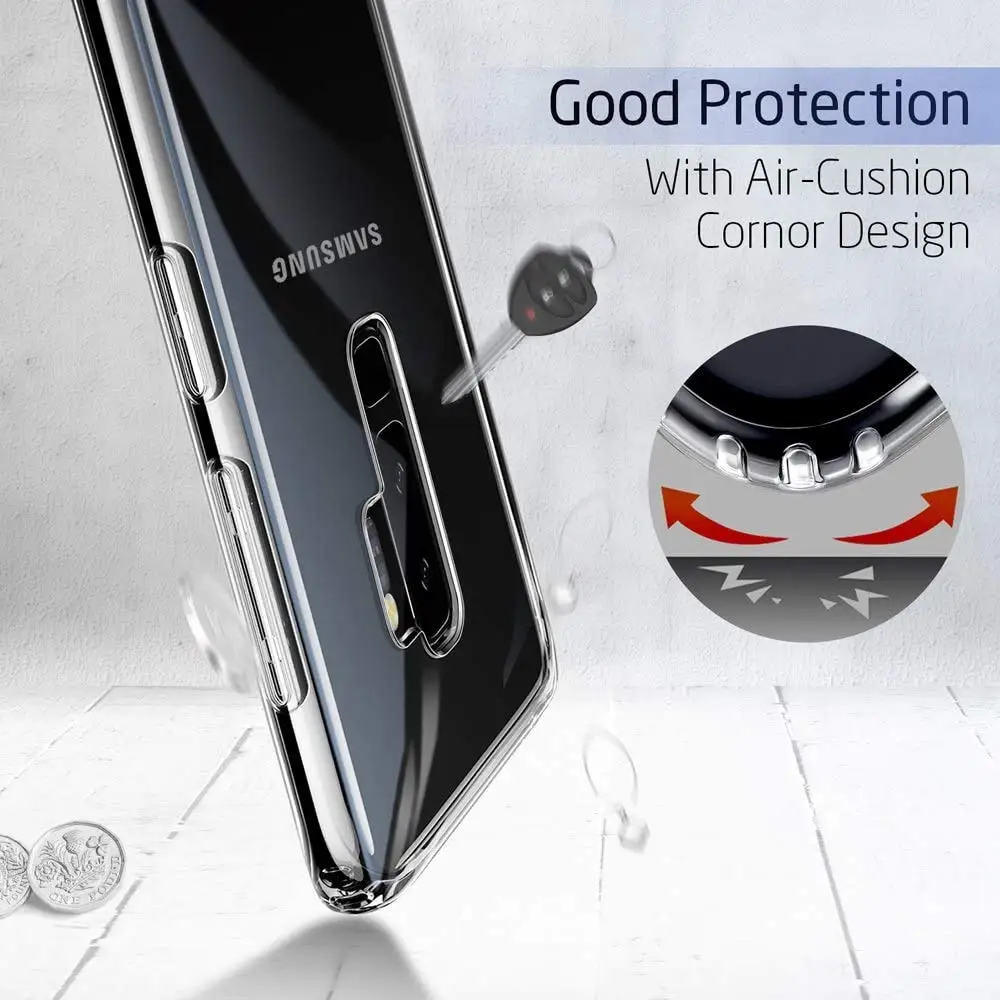 Clear Transparent Soft TPU Protective Phone Case