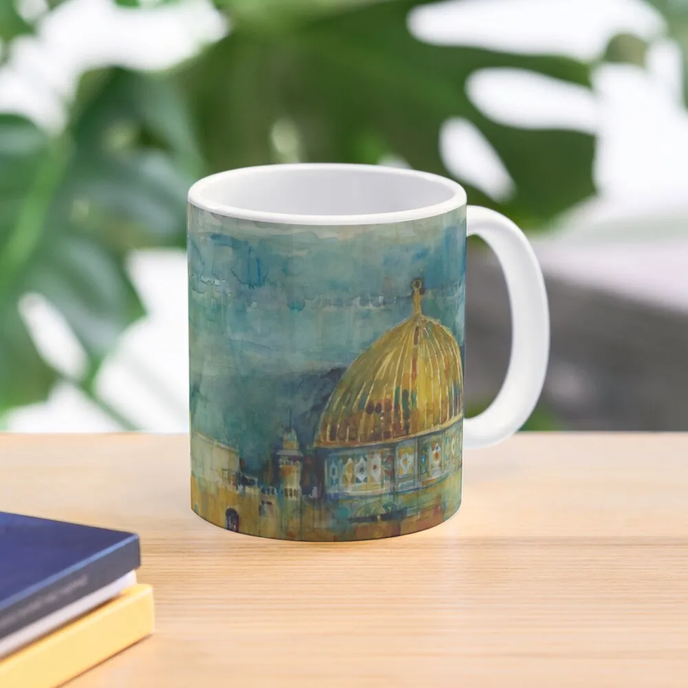 

Jerusalem Coffee Mug Customs Set Coffe Cups Thermal Mug