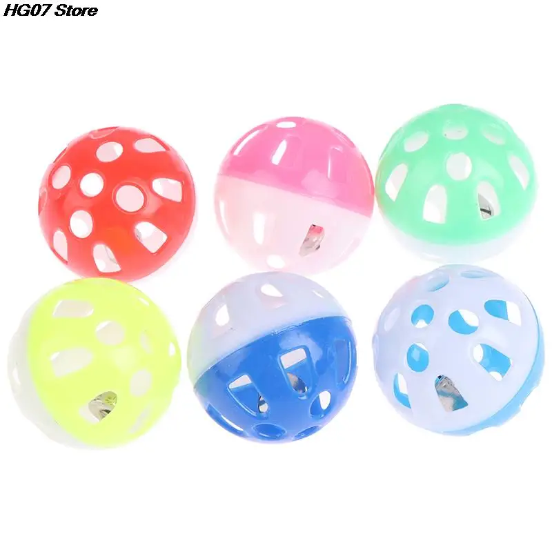 1pc Pet Parrot Toy Bird Hollow Bell Ball