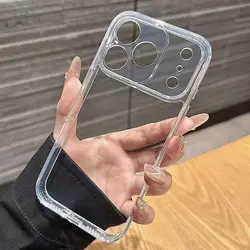 Premium Clear Silicone Soft Phone Case - Ultra Durable and Sleek Protection - iPhone Air (Clear)