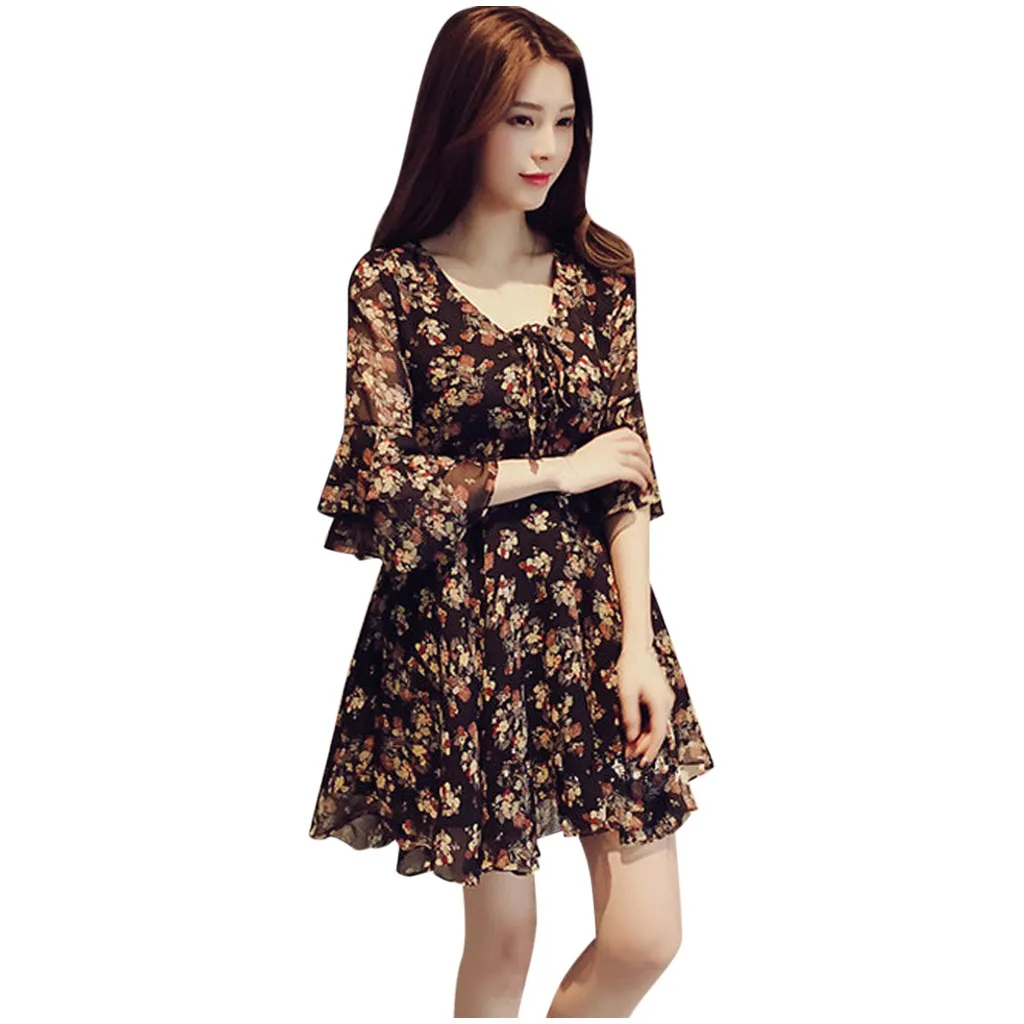 Chiffon Dress Details