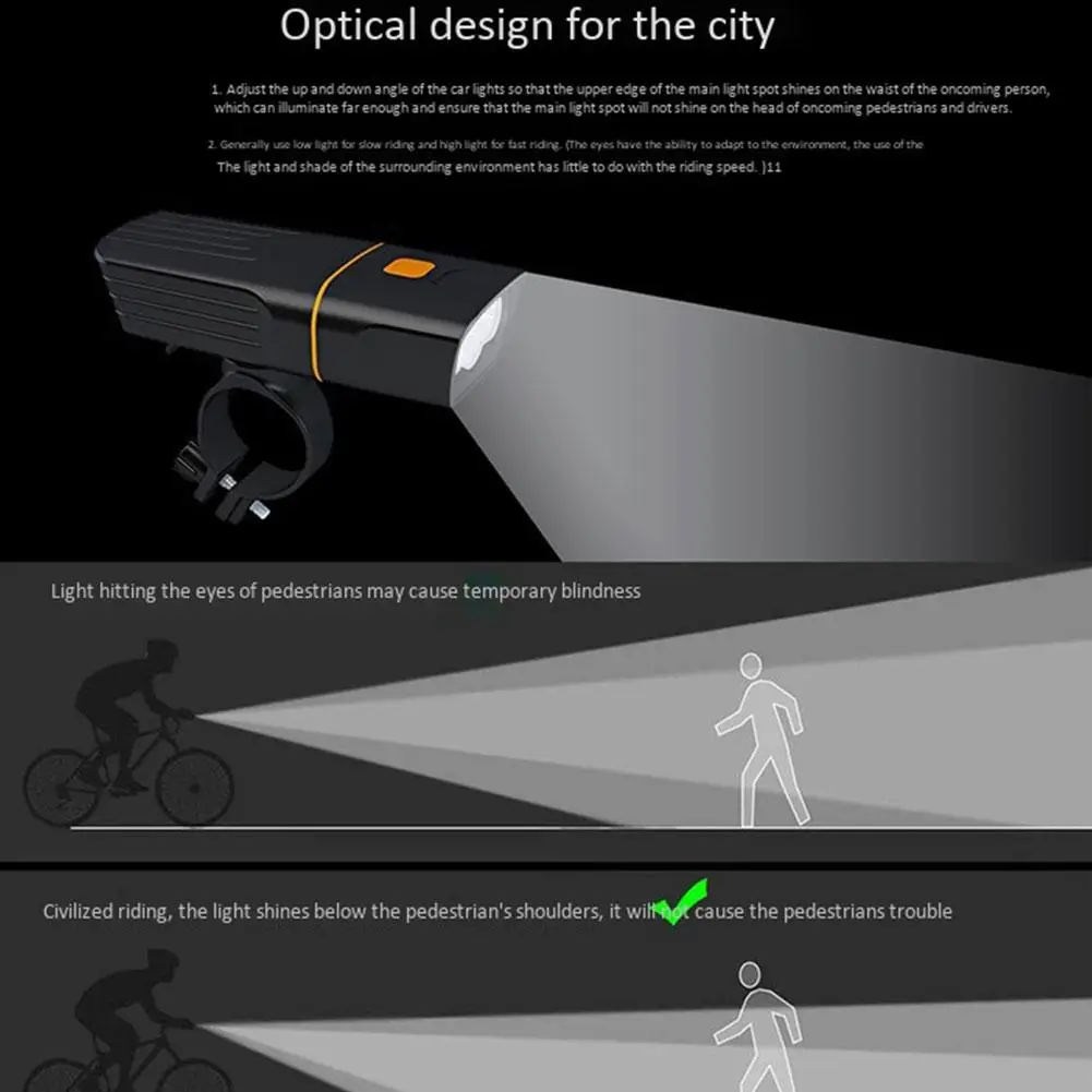 

Комплект велосипедных фар Z1v2, светодиодный водонепроницаемый Передний фонарь для дорог и горных велосипедов, зарядка через Usb