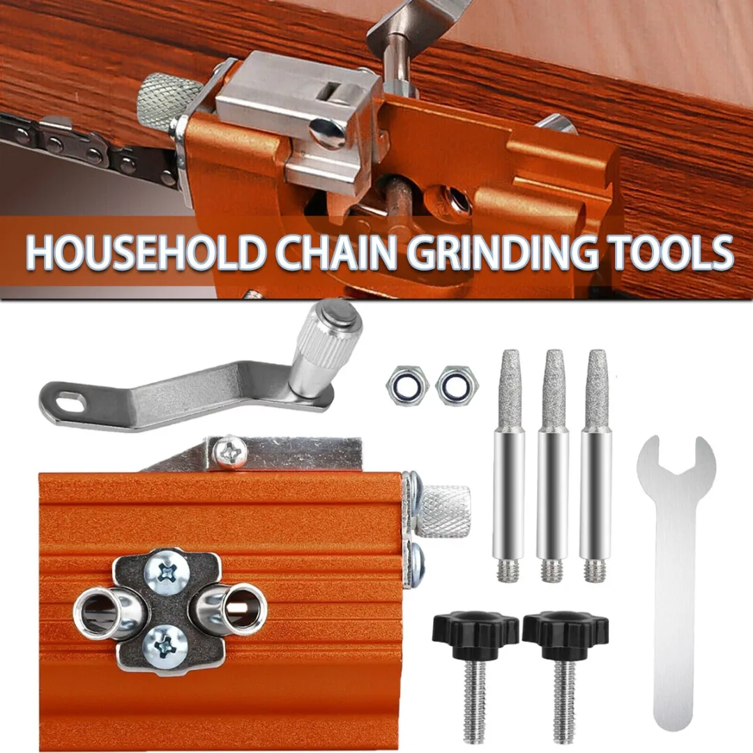 

Новое поступление, электрическая точилка для цепной пилы, шлифовальная машинка, вращающийся инструмент, подходит для цепей 12-20 дюймов, искусственный инструмент