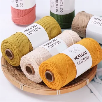 Hollow Cotton Crochet Yarn 1