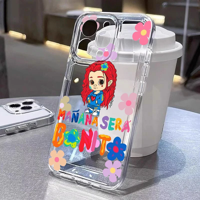 Karol G Mañana Sera Bonito Clear Phone Case