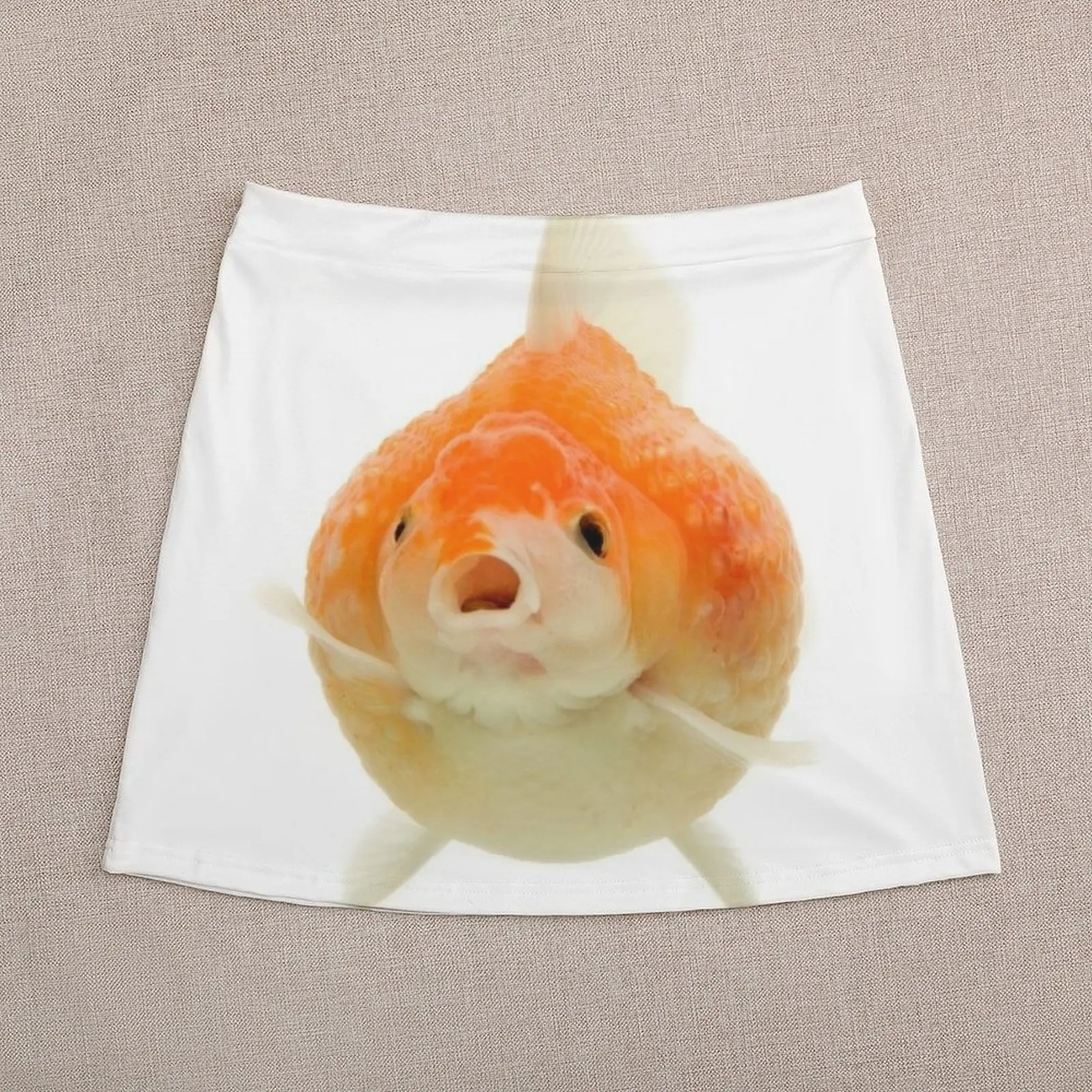 Fat goldfish with open mouth Mini Skirt skirts for womans outfit korean style Sexy mini skirt elegant dresses for women