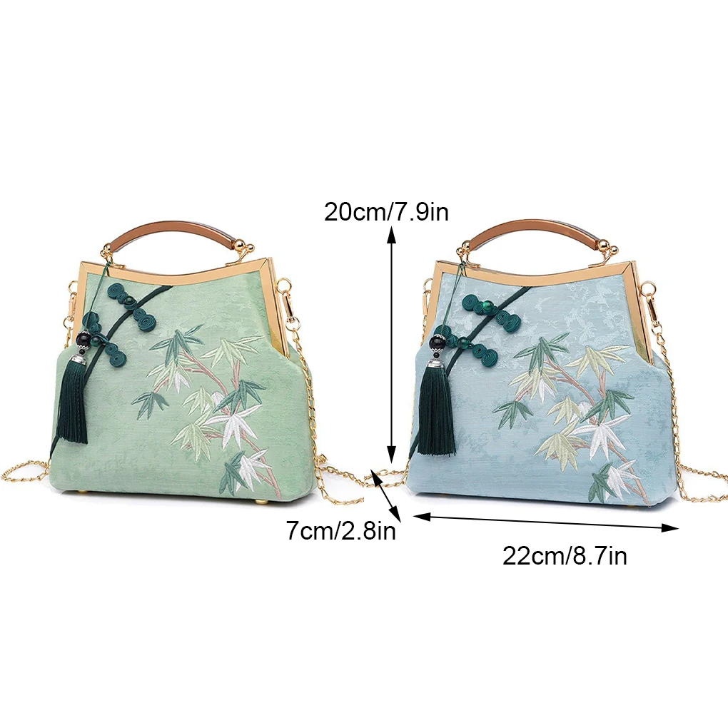 Women Shoulder Bag Handmade Crossbody Messenger Handbags Vintage Fashion Flowers Exquisitely Embroidered Carrier