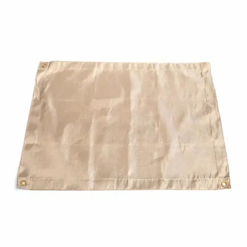 Portable Fire Blanket Protective Patio Insulation Pads Temperature Resistant Flame Retardant Stove Floor Grill Fire Pit Mat