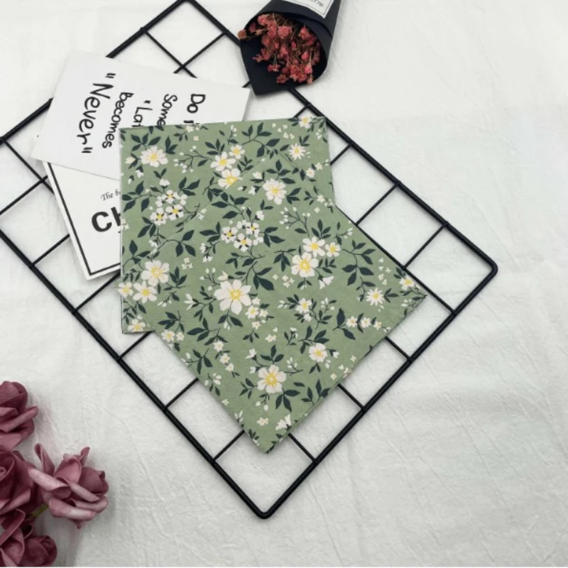 Colourful Napkins Printed Square Paper Napkins Restaurant Floral Facial Tissue Hotel Wedding Table Setting Pure Wood Pulp Paper paper napkins disposable paper placemats tissue paper decoration
