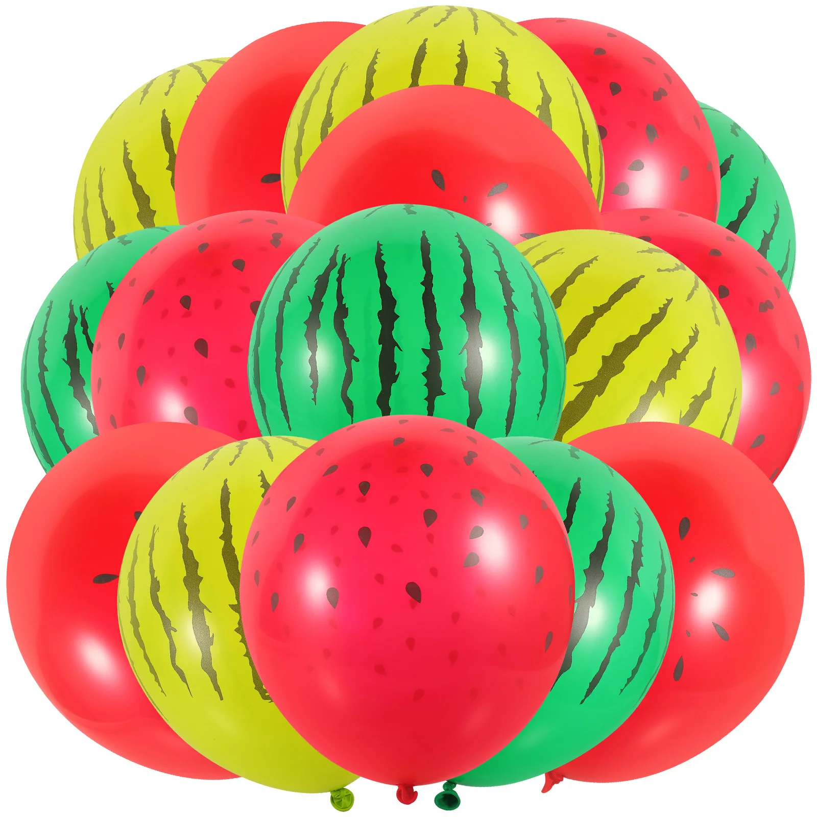 

Watermelon Latex Balloon Festival Decorations Balloons Hawaii Style for Party Decorative Prop