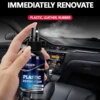 Car Interior Restorer Spray - Plastic/Leather UV Guard, Anti-Fade & Scratch Shield with 90D Protect 1