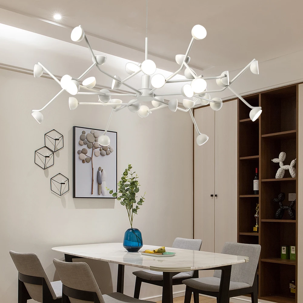 Josephine Hanging Lamp Nordic Tree Branch iron Art Hanging Light