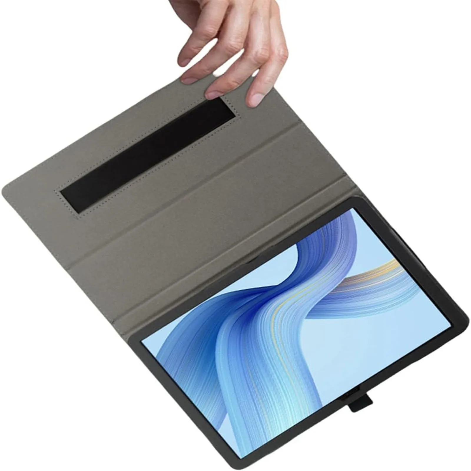 Premium Shockproof Tablet Case with Kickstand Function - PU Leather Protection