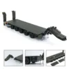 RC Hydraulic Metal Semi Trailer Painted Finished Spare Parts for Toys 1/14 Elefant FAUN SLT-56 Tank Transporter Car 1
