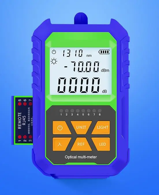 Precision Mini Optical Power Meter Network Tester Optical Decay Test Optical Power Meter