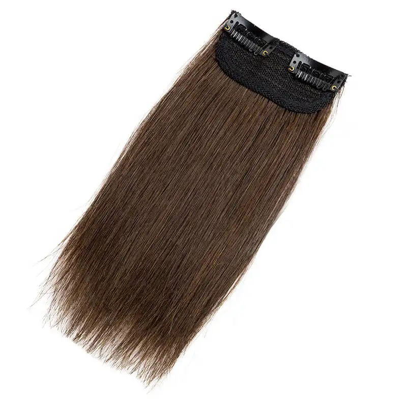 Straight Clip In Human Hair Extensions WXMY 100% Remy Human Hair 2 Clips in One piece Natural Black Brown Blonde 12 Colors