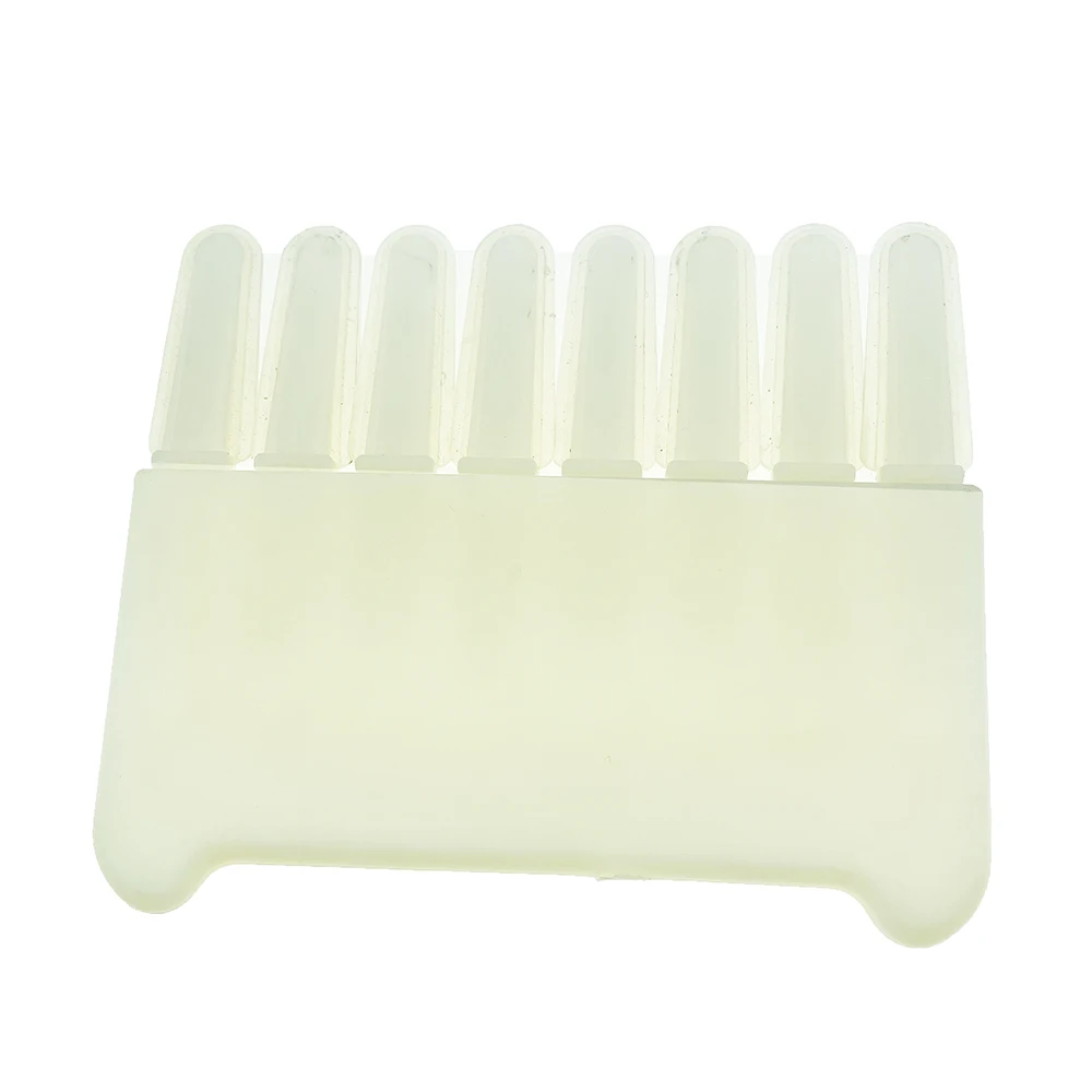Queen Royal Jelly Collect Pen 8 Comb 9 Comb Replacement Silicone Tip Spatula Scraper Pulp Extractor Squeegee Beekeeping 1PCS