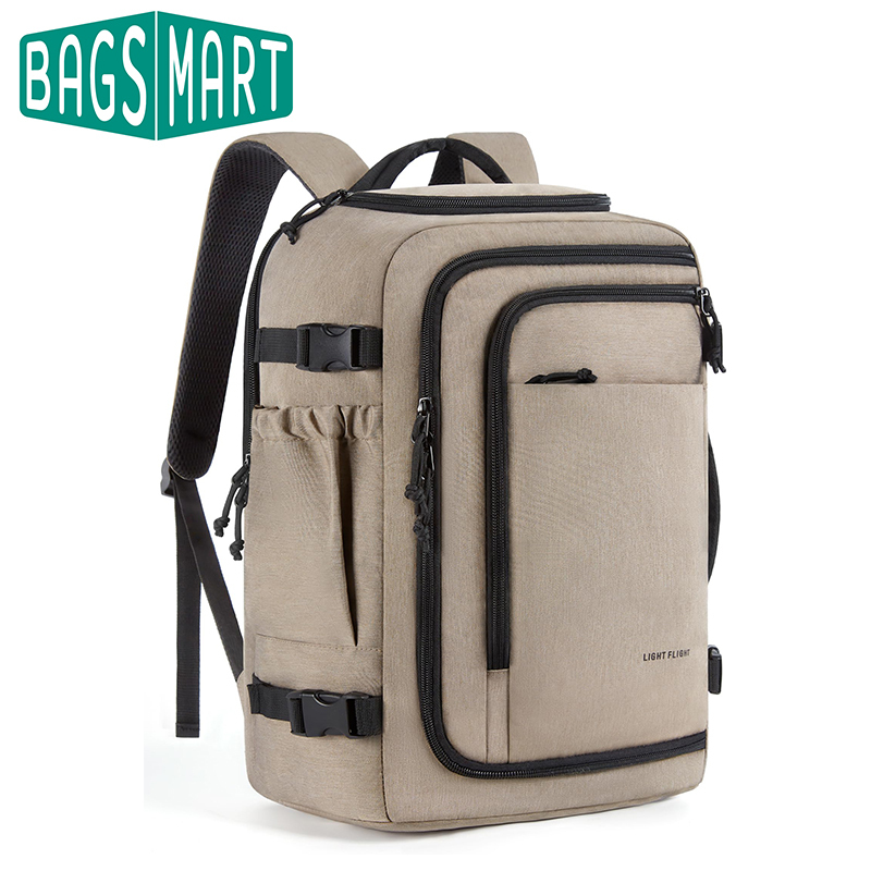 LIGHT FLIGHT Travel Backpack for Men TSA Large Airplane Cabin Backpack Lightweight Waterproof Laptop Backpack Urban Style