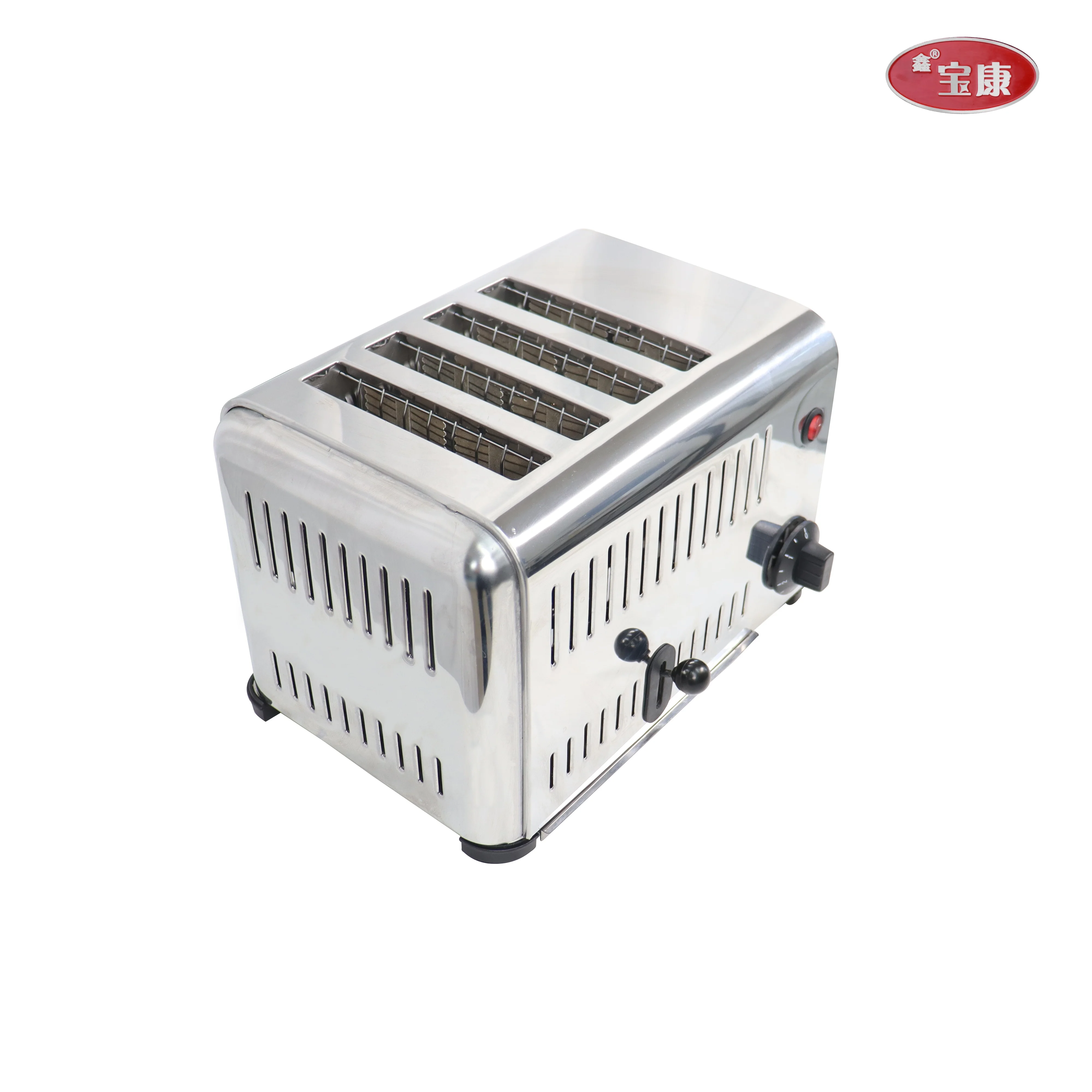 Stainless Steel Commercial Toaster 4 Slice Bread Toaster For Sale Suitable For Hotels&restaurants