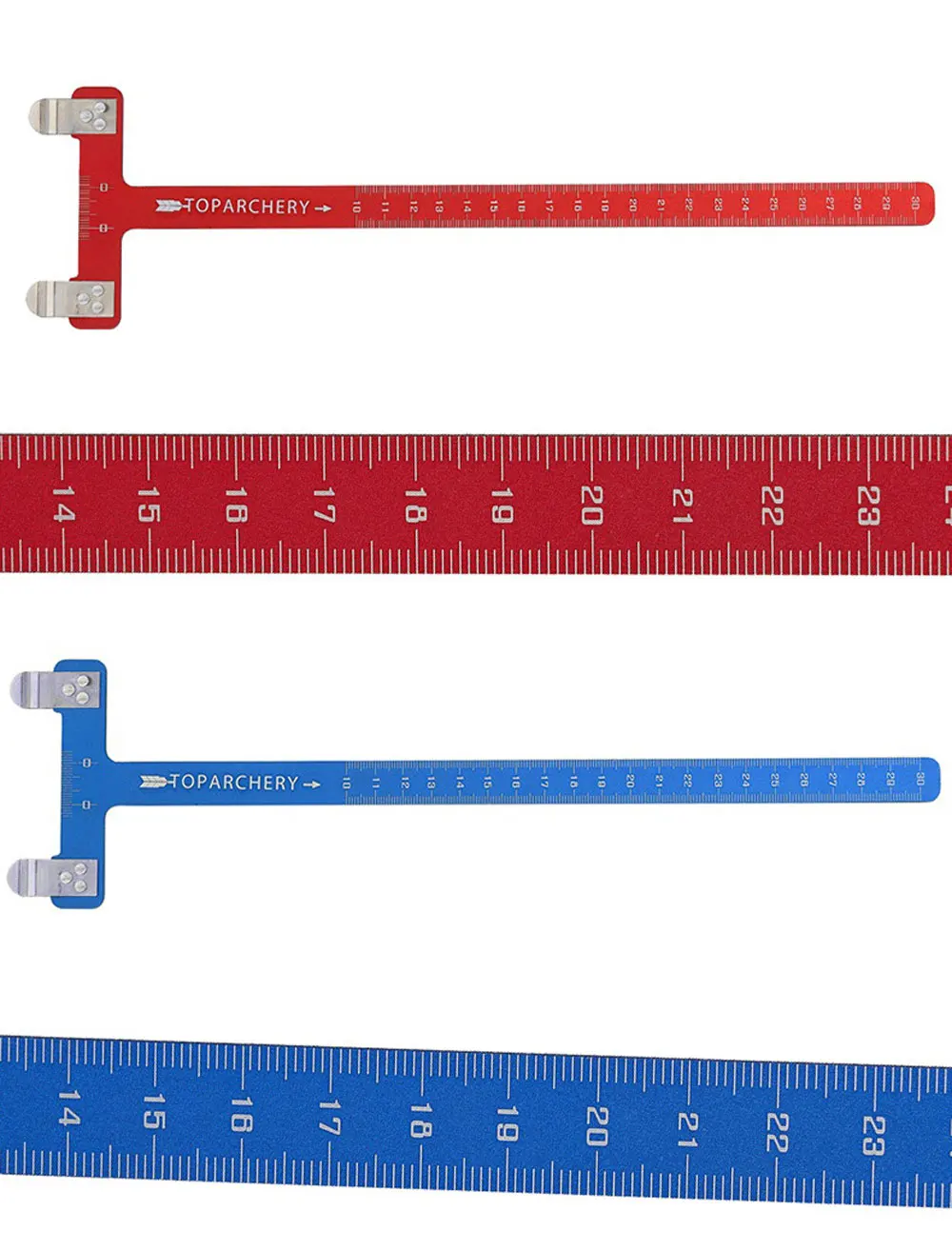 Bogenschießen Bogensehne Nocking Points Zangen Saiten Klopfset ​ T-Quadrat-Lineal mit Zange, Messing-Nockenpunkt für Bogen-Stimm-Set, Bowst – Detail 5