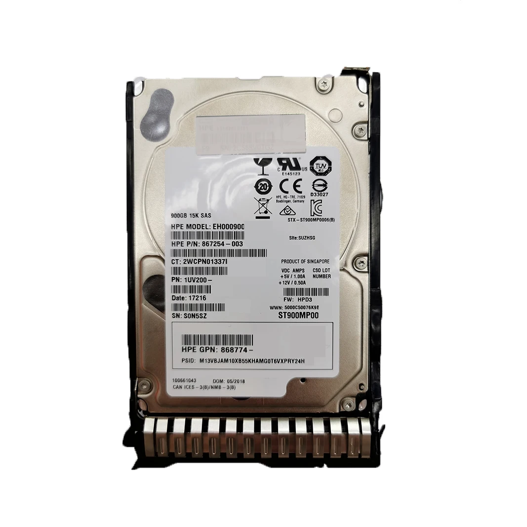   ̵  ϵ ̺, H + P-E ProLiant Gen9 Gen10 , HDD 819201-B21 820032-001, 8TB, 7200RPM, 3.5in LFF DS SAS-12G, 