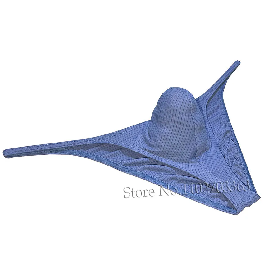 Men's Full Coverage Brazilian Bikini Underwear Second Skin Feel Sexy and Comfortable Briefs for Everyday and Home Wear