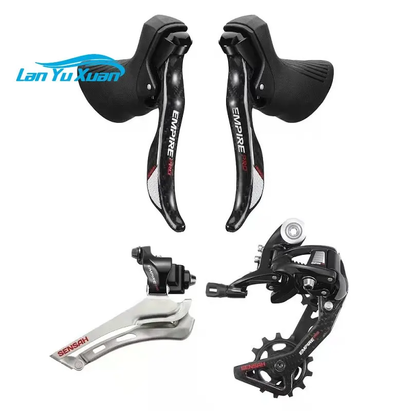 SENSAH EMPIRE PRO 2x12 Speed Road Groupset Other Bicycle Parts R/L Shifter Rear Derailleur Road Bike Groupset high performance rider tuned gearing road bicycle parts magnesium alloy r7000 smn groupset