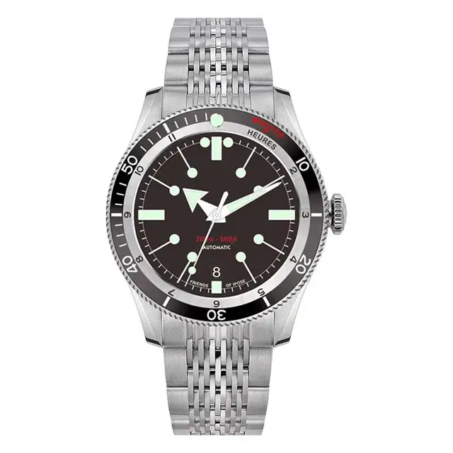 IPOSE IXDAO Men's GMT Automatic Mechanical Watch PT5000 Stainless