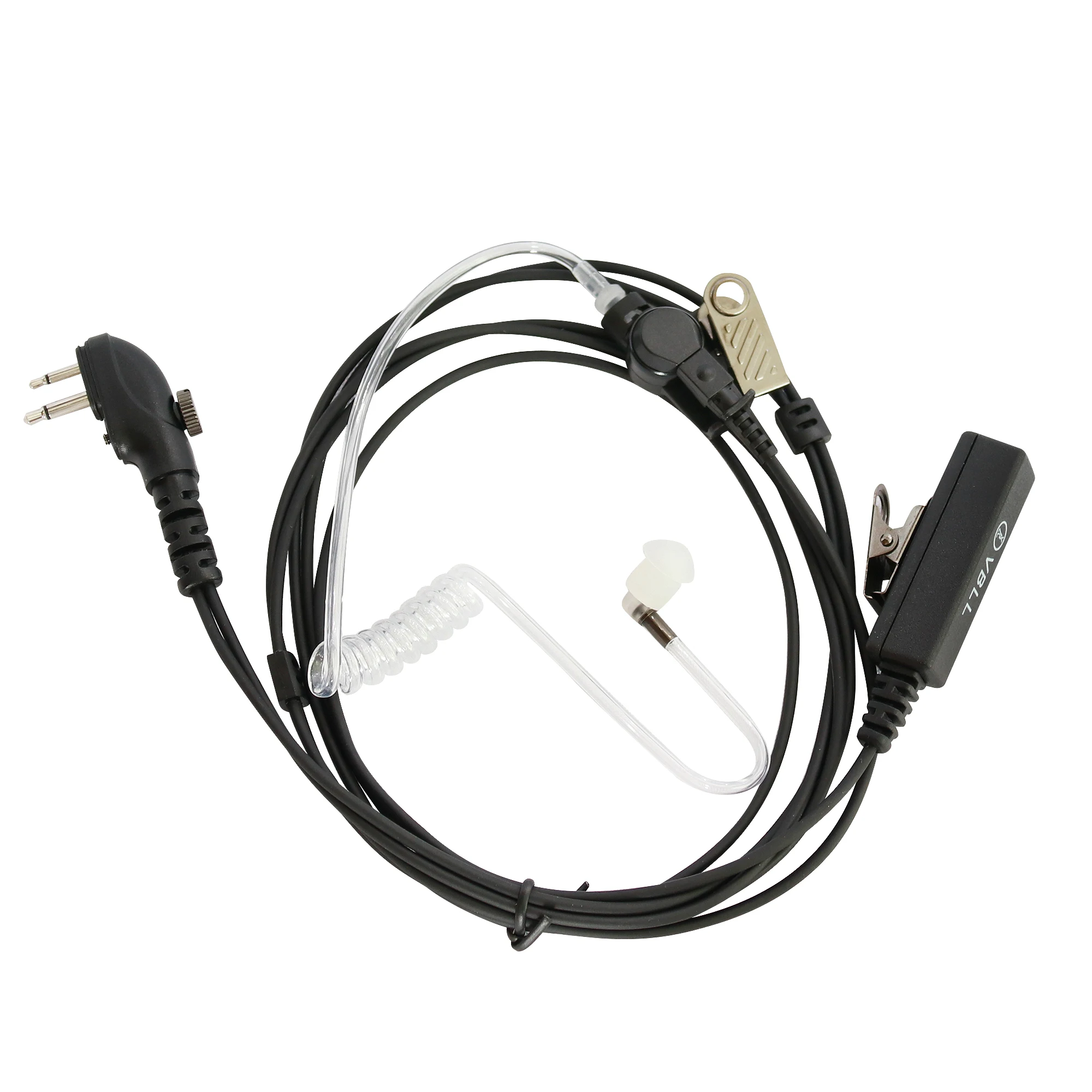 PTT Acoustic Tube Earpiece Headset For HYT PD500 TD500 TD510 TD520 PD560 Two Way Radio