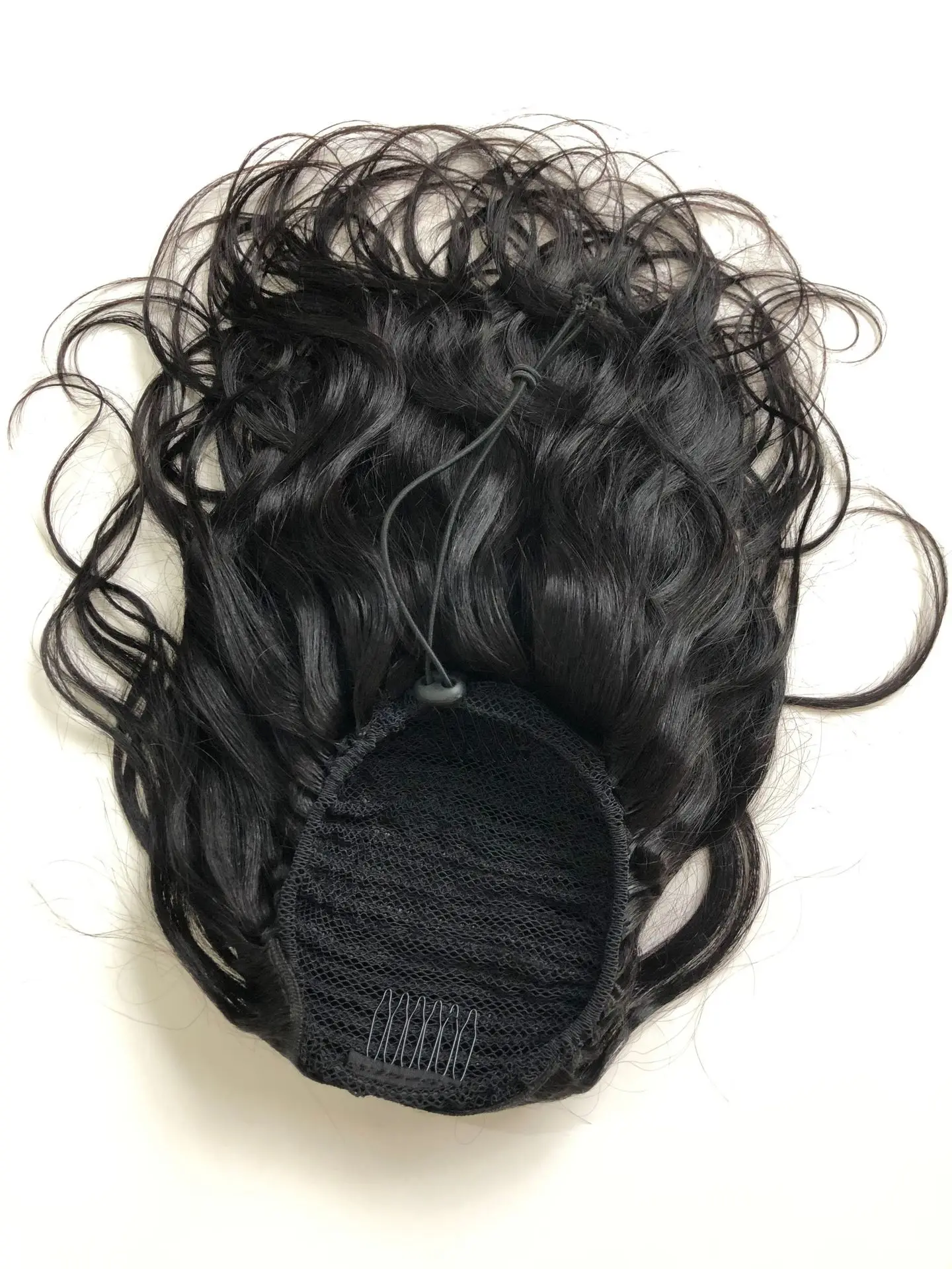Body Wave Drawstring Ponytail Human Hair Extensions Brazilian Remy Hair Clip Ins For Women Ponytail Natural Color