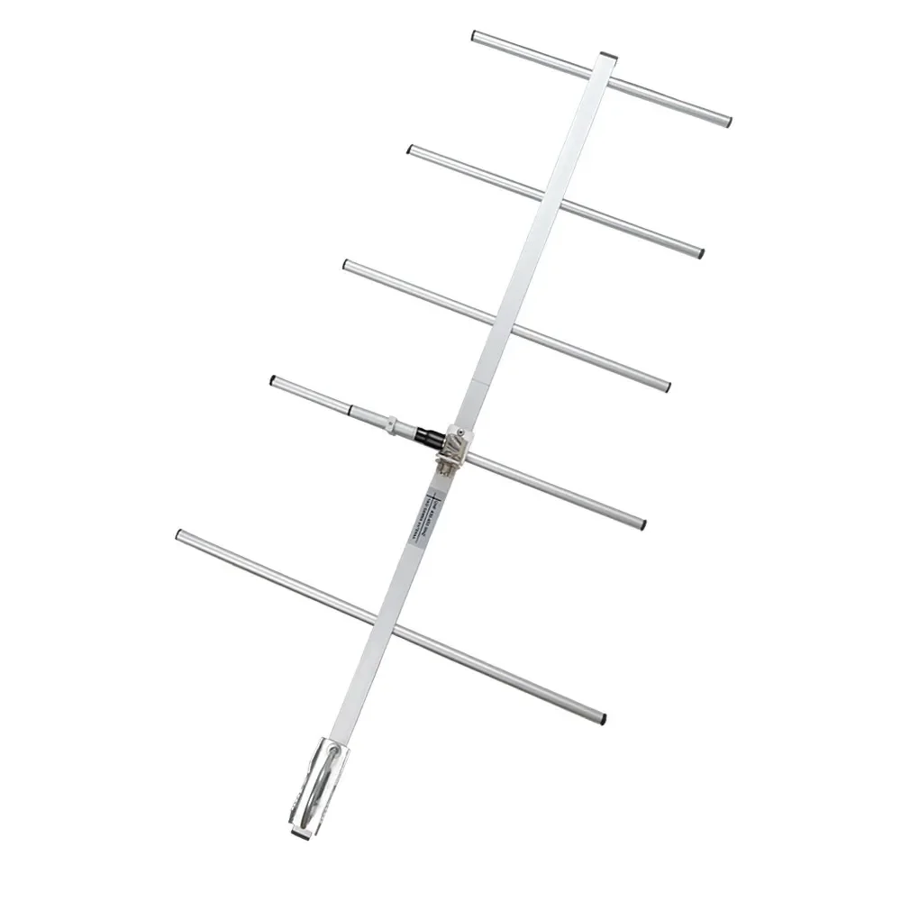 Antenna Yagi UHF 430-450 MHz 11dBi – Direzionale 5 Elementi Per Walkie-Talkie E Radioamatori, 100W, Connettore UHF