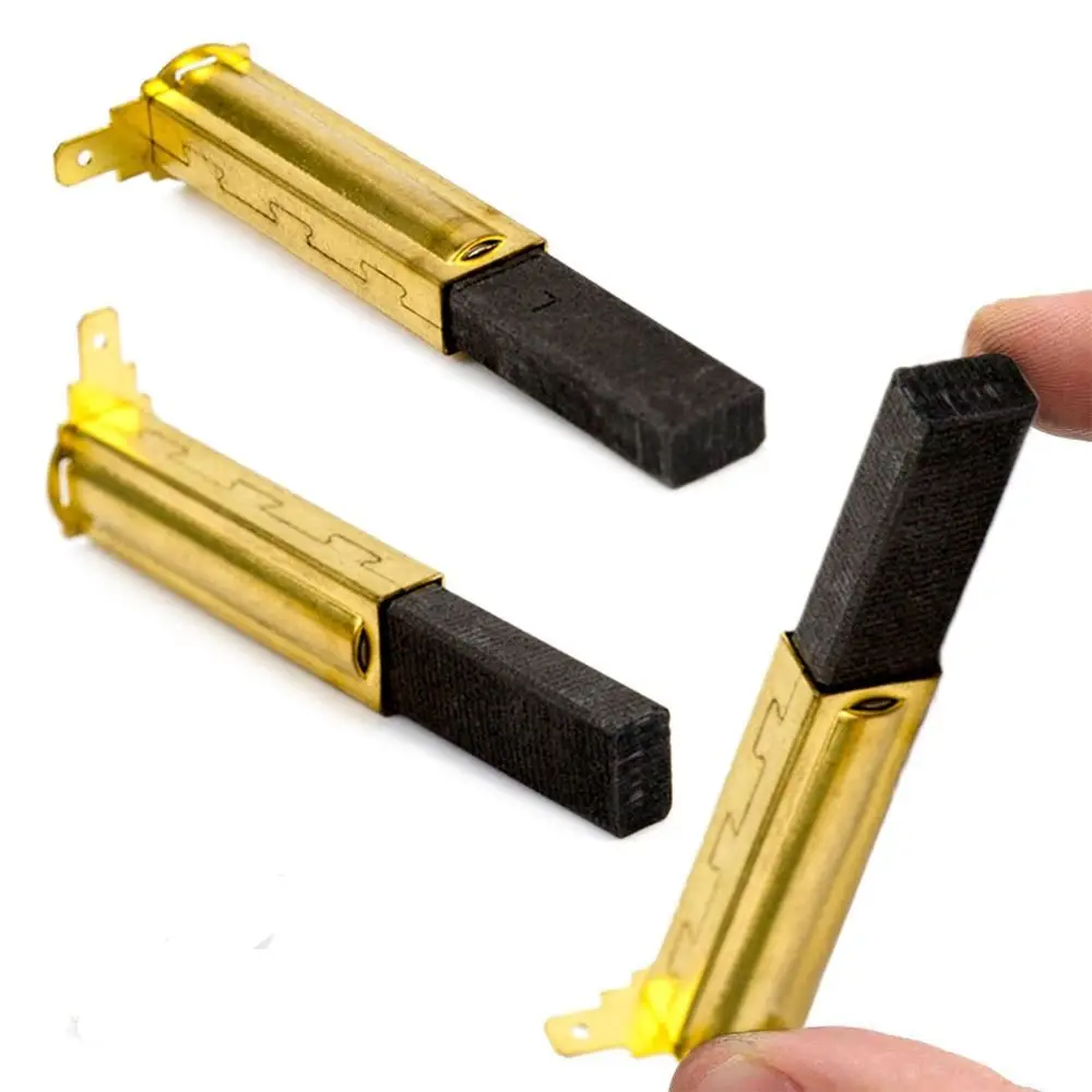 Micro Traders 2-Pack Carbon Brushes With Holder (Right Side) - Compatible With Bosch, Siemens, AEG Washing Machines - View #4
