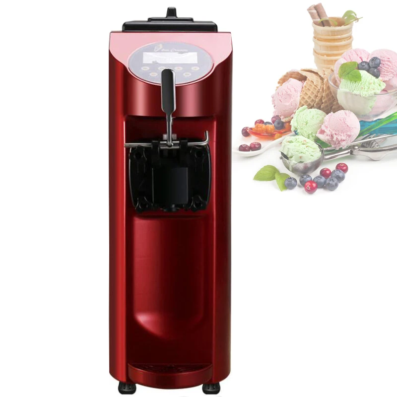 

PBOBP Soft Ice Cream Machine Commercial Fully Automatic Stainless Steel 220V/110V Vertical Refrigeration Equipments
