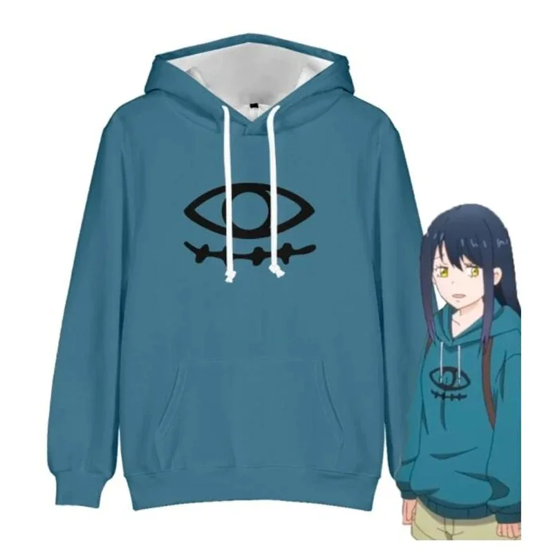 

Japan Anime Mieruko Chan Cosplay Hoodie Women Men Harajuku Sweatshirt Streetwear Hip Hop Pullover Hooded Jacket Male Tracksuit