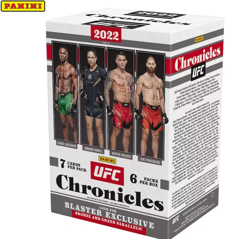 

2022 Panini Ufc Chronicles Factory Sealed Retail Blaster Box Trading Collection Card In Stock Free Shipping