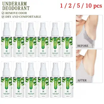 30ml Powerful Underarm Fresh Deodorant Spray Long-Lasting Sweat Control Non-Irritating Liquid for Daily Use 1
