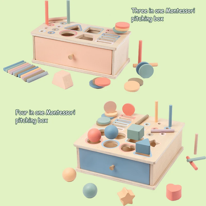 Wooden Color Shape Sorter 5