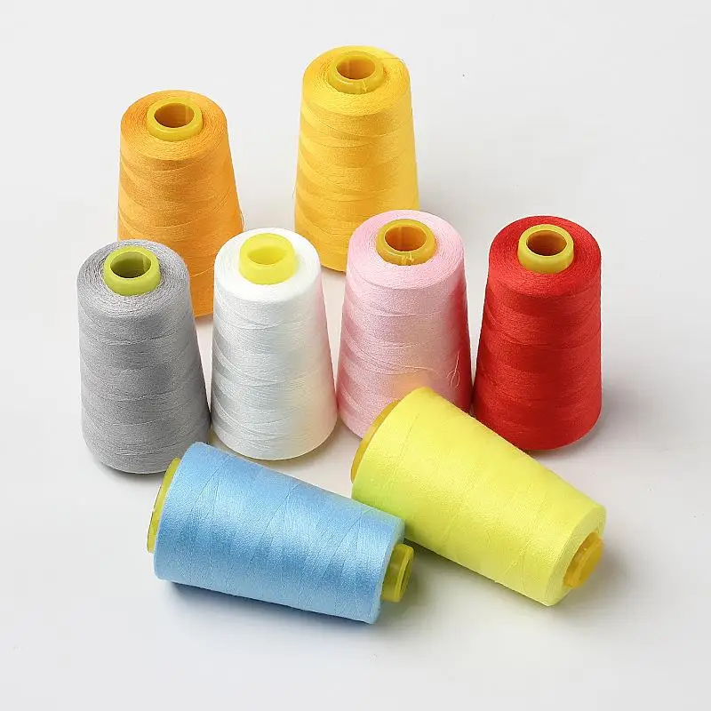 3000YardsSewingThreadRoll402PolyesterHighSpeedEmbroidery