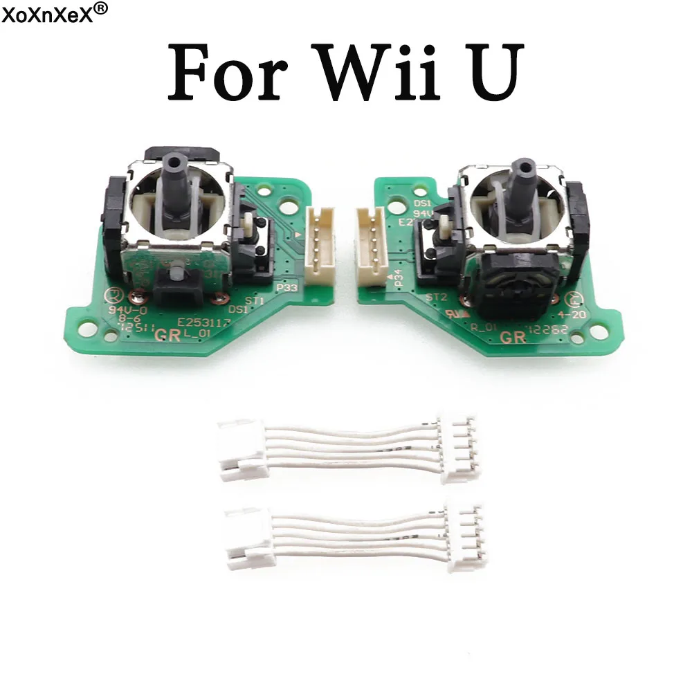 Joystick A Bilanciere Destro Sinistro Con Scheda Pcb Gamepad Per Nintendo Wii U Gamepad Wiiu Pad Controller