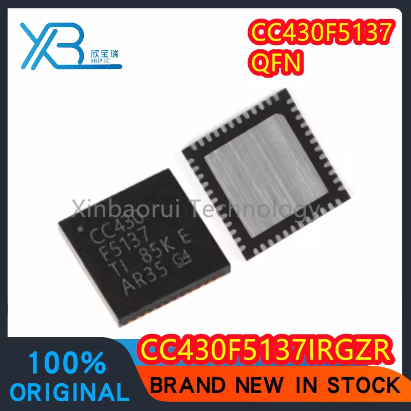 

(5/10pieces) CC430F5137IRGZR parts mark CC430F5137 QFN48 wireless RF transceiver chip original electronics