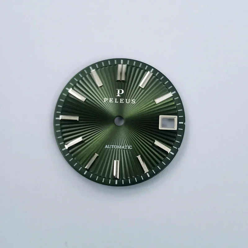 Mechanical watch peleus bamboo 28.5MM dial for NH35/34 MOD