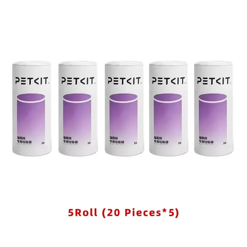 Enhanced Cat Litter Waste Receptacles – Portable Replacement Bags for Self-Cleaning Systems