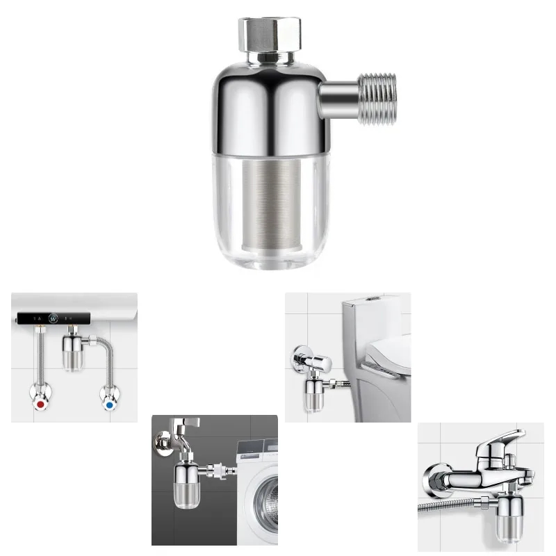 Pre-filtro Scaldabagno In Acciaio Inox - Filtro 40 Micron Per Rubinetto, Doccia E Lavastoviglie - Foto 6