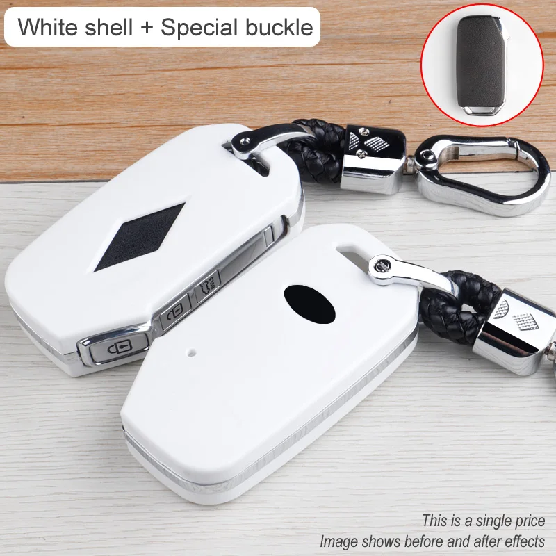 Custodia per chiave auto in fibra di carbonio per KIA Sportage R Stinger GT Sorento Ceed CD Cerato Forte 2022 custodia protettiva a distanza Fob - S88ed95effe0842088eda5c75d4b64950M