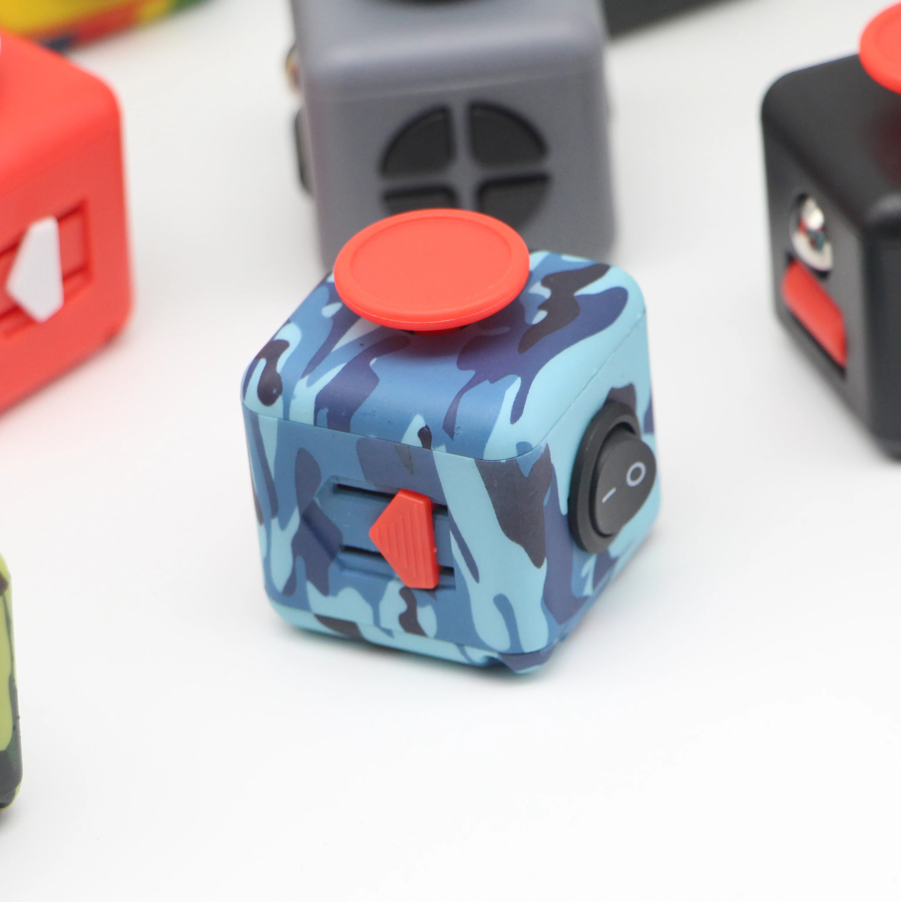 Fidget Toys Anti Stress Toys Magiques Push Decompression Dice Rainbow Fingertip Hand Game Antiestress Relax Toys for Figet Toys 6