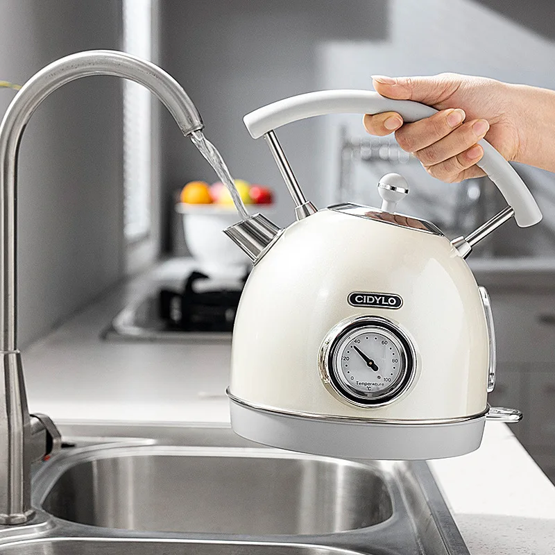 220V 1800ML Household Electric Kettle 304 Stainless Steel Auto-off Water Boiling Ketlle 3